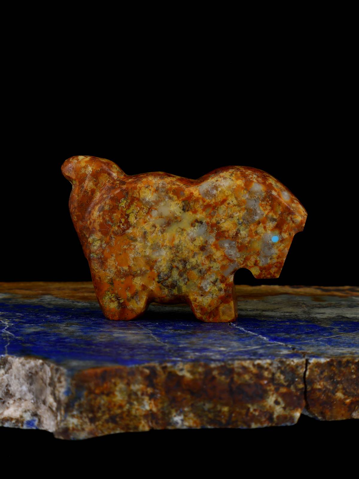Turquoise Horse Zuni Fetish