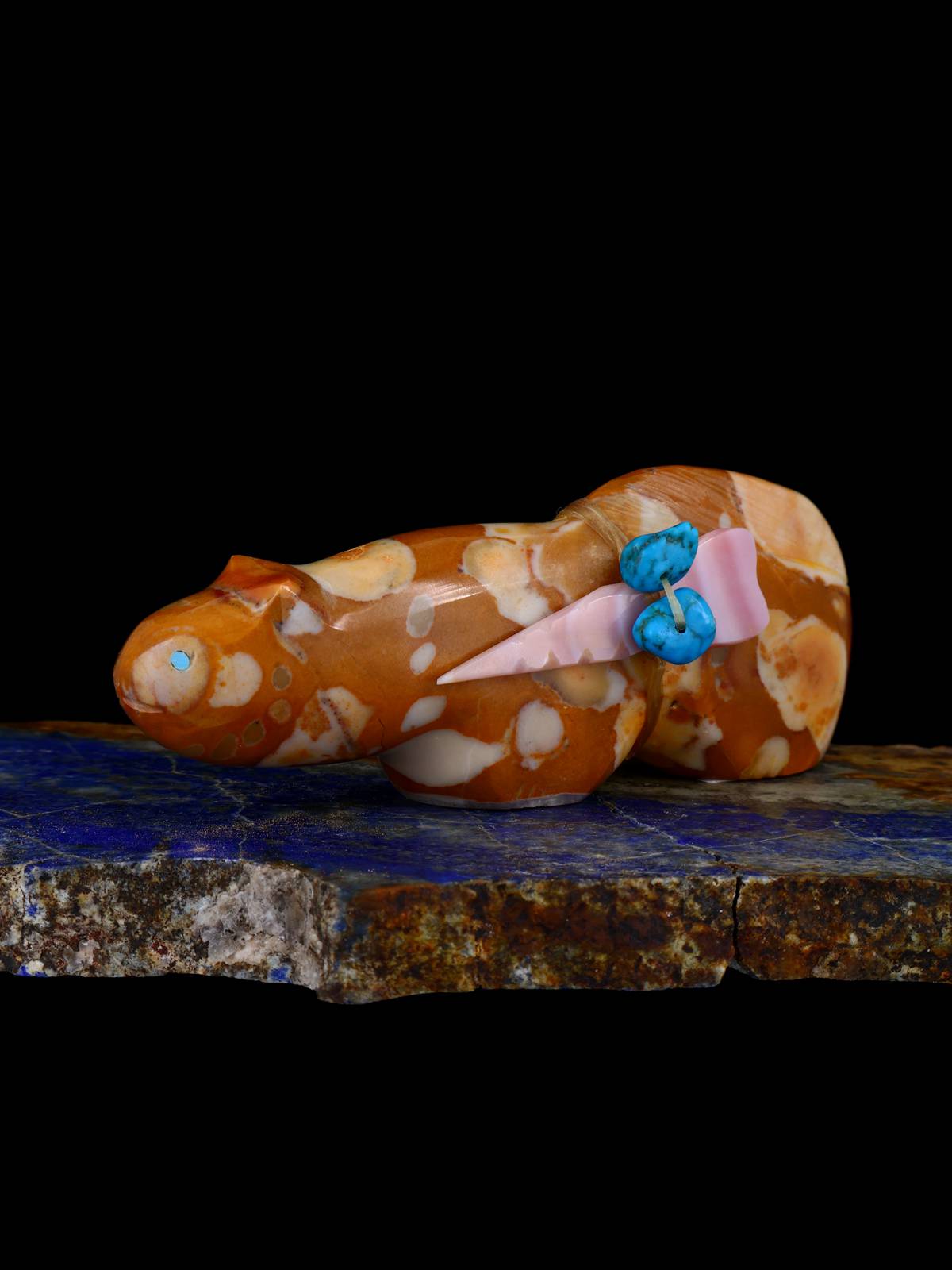 Tigilite Lion de Montagne Zuni Fétiche
