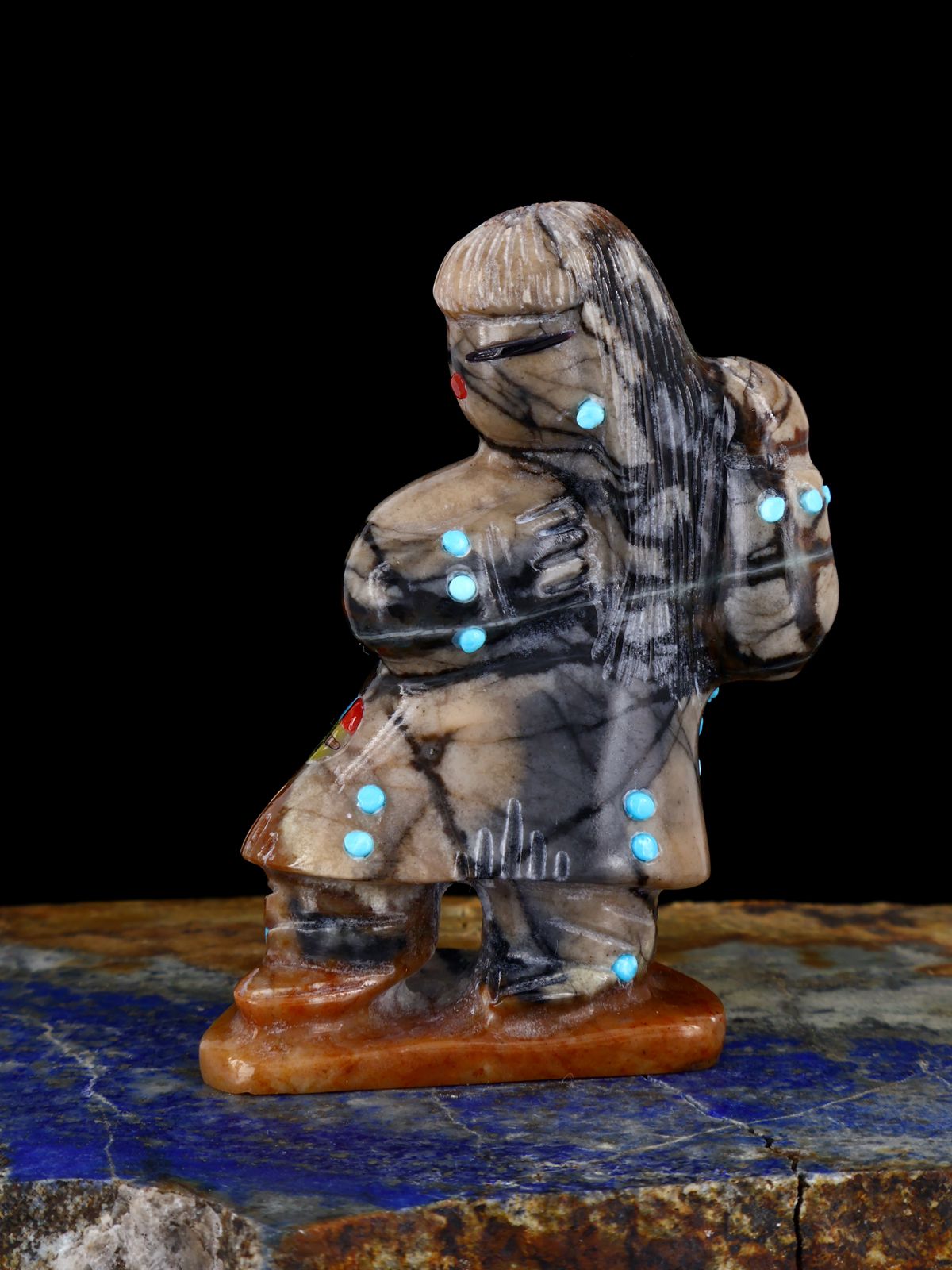 Picasso Marble Maiden Zuni Fetish - PuebloDirect.com