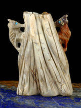 Picasso Marble Woodpecker Zuni Fetish