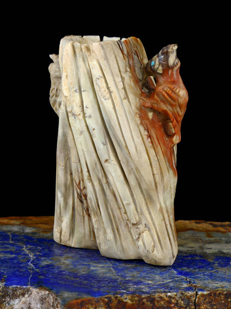 Picasso Marble Woodpecker Zuni Fetish