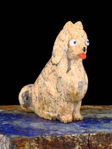 Travertine Dog Zuni Fetish
