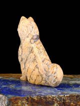 Travertine Dog Zuni Fetish