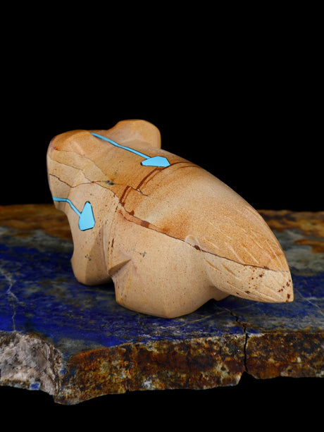 Picture Jasper Wolf Zuni Fetish - PuebloDirect.com