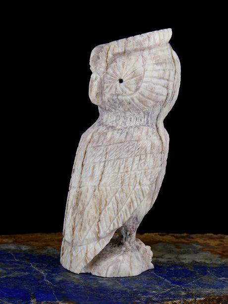 Antler Owl Zuni Fetish - PuebloDirect.com
