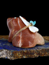 Marble Frog Zuni Fetish - PuebloDirect.com