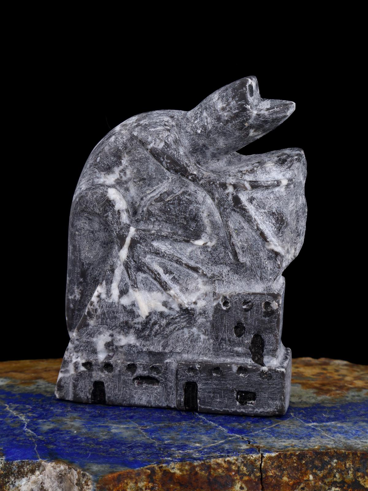 Marble Lizard Zuni Fetish - PuebloDirect.com