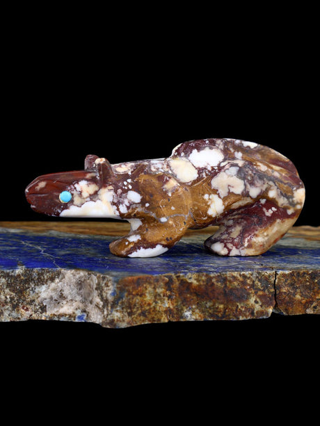 Wild Horse Mountain Lion Zuni Fetish - PuebloDirect.com