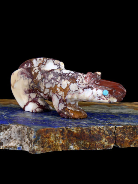 Wild Horse Mountain Lion Zuni Fetish - PuebloDirect.com