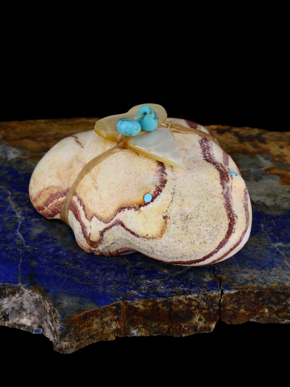 Sandstone Frog Zuni Fetish - PuebloDirect.com