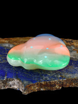Dyed Calcite Frog Zuni Fetish - PuebloDirect.com