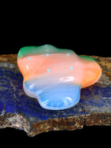 Dyed Calcite Frog Zuni Fetish - PuebloDirect.com
