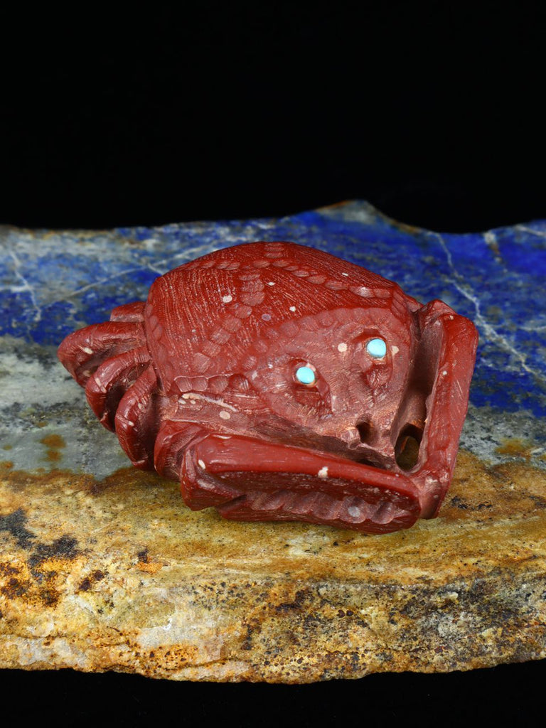 Pipestone Crab Zuni Fetish - PuebloDirect.com