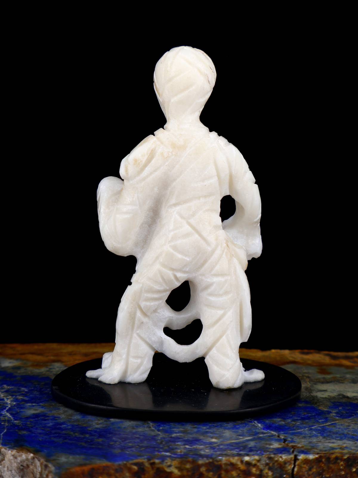 White Marble I Want My Mummy Zuni Fetish