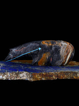 Egyptian Marble Bear Zuni Fetish