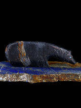 Egyptian Marble Bear Zuni Fetish