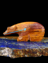 Onyx Bear Zuni Fetish