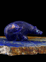 Sodalite Bear Zuni Fetish