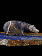 Picasso Marble Bear Zuni Fetish