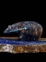 Picasso Marble Bear Zuni Fetish