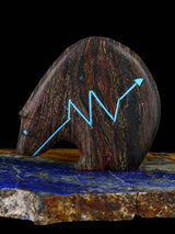 Folded Metasediment Medicine Bear Zuni Fetish