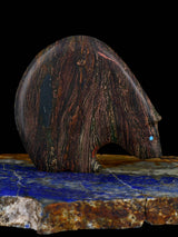 Folded Metasediment Medicine Bear Zuni Fetish