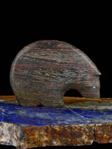 Folded Metasediment Medicine Bear Zuni Fetish