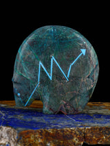 Spiderweb Chrysocolla Medicine Bear Zuni Fetish