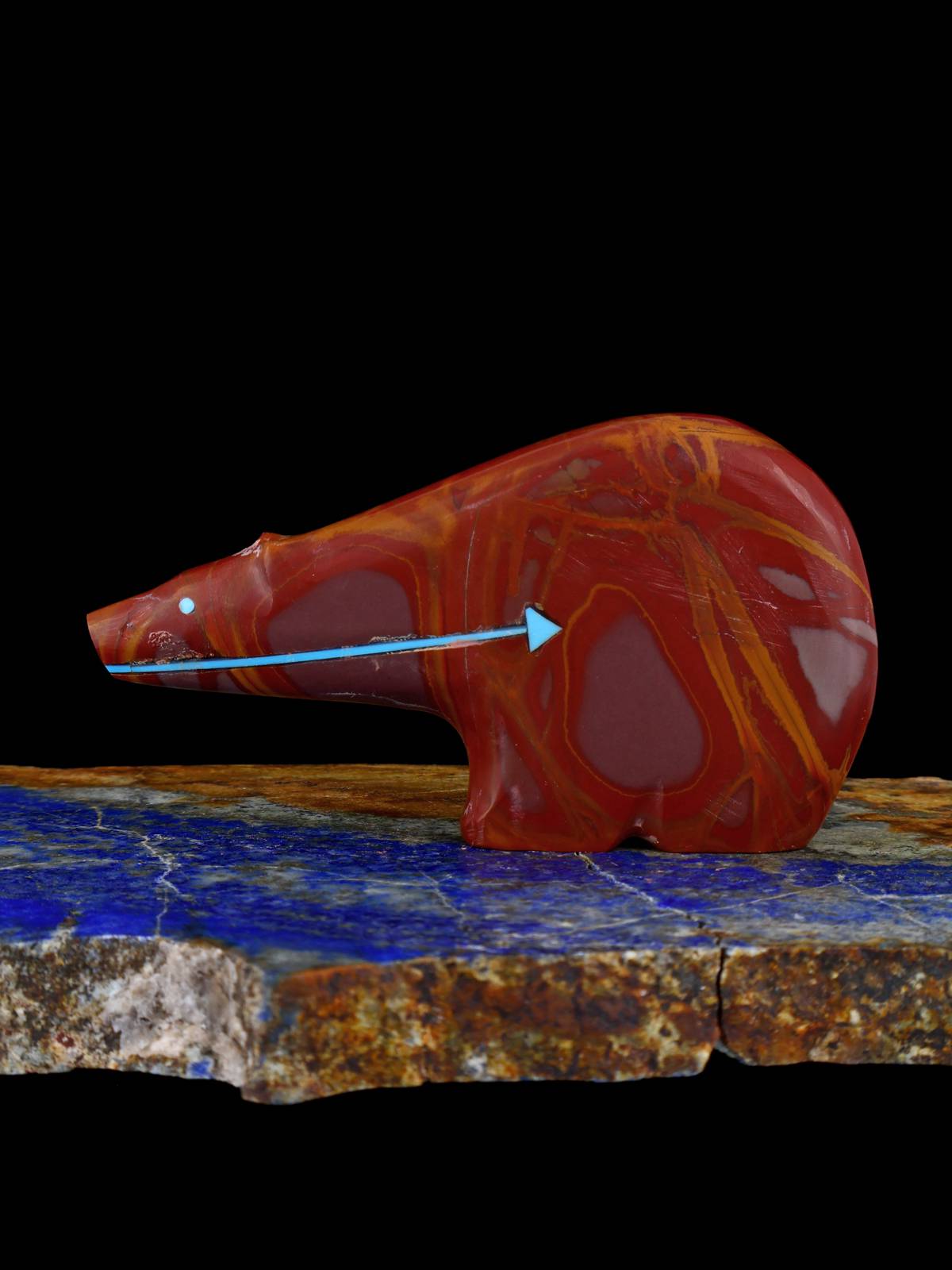 Noreena Jasper Medicine Bear Zuni Fetish