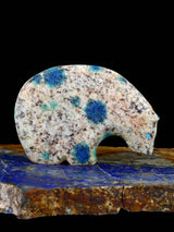 K2 Blue Medicine Bear Zuni Fetish