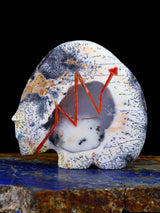 Dendritic Opal Medicine Bear Zuni Fetish