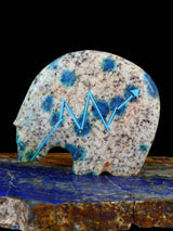 K2 Blue Medicine Bear Zuni Fetish