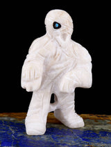 White Marble Mummy Zuni Fetish