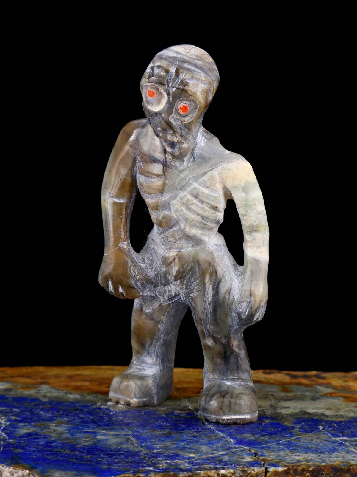 Picasso Marble Zombie Zuni Fetish