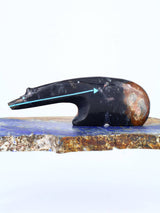 Picasso Marble Bear Zuni Fetish