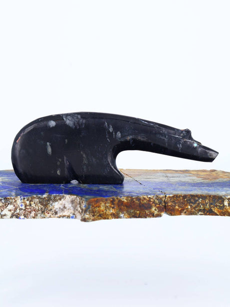 Picasso Marble Bear Zuni Fetish