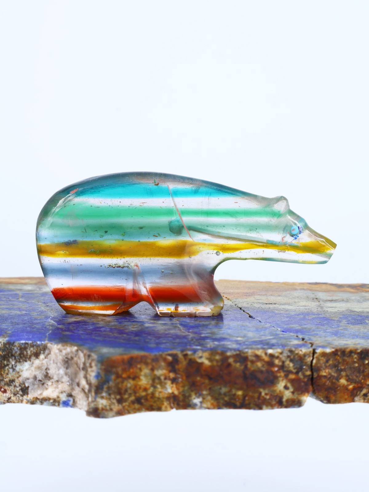 Surfite Bear Zuni Fetish