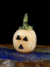 Orange Alabaster Pumpkin Zuni Fetish