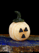 Orange Alabaster Pumpkin Zuni Fetish