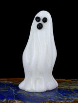 White Marble Ghost Zuni Fetish