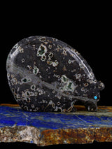 Serpentine Sunface Bear Zuni Fetish