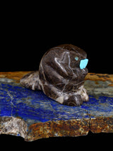 Marble Beaver Zuni Fetish
