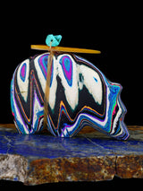 Fordite Bear Zuni Fetish
