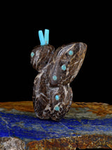 Marble Butterfly Zuni Fetish