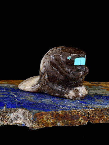 Marble Beaver Zuni Fetish - PuebloDirect.com
