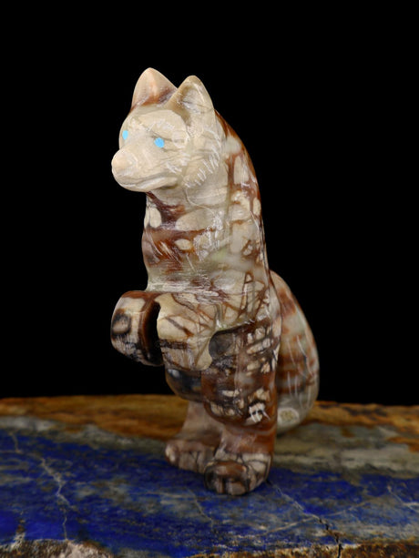 Wolfman Zuni Carving - PuebloDirect.com