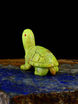Mojave Turquoise Turtle Zuni Fetish