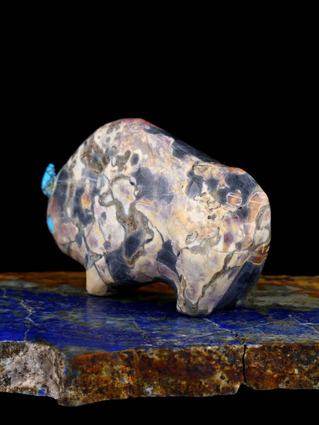 Marble Bison Zuni Fetish