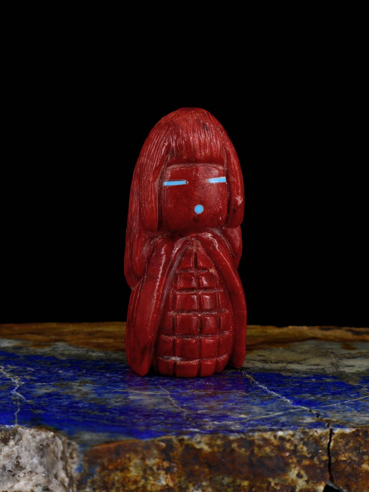 Apple Coral Maiden Zuni Fetish