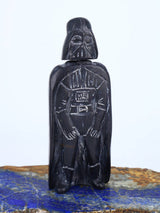 Black Marble Darth Vader Zuni Fetish - PuebloDirect.com